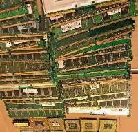 Ram Memory Scrap Gold Finger