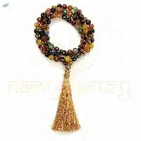Om Mani Padme Hum Stone Mala 108 Beads