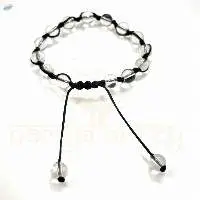 Handmade Clear Quartz 8mm Gemstone Bracelet