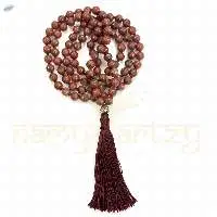 Red Jasper Beads Mala 108 Knotted Mala