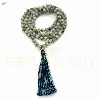 Kiwi Jasper Beads Mala 108 Hand-Knotted Mala