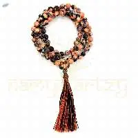 Cut-Finished Mix 108 Beads Hand-Knotted Mala