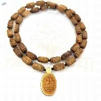 Radha Imprints 54 Tube Shape Tulsi Mala