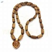 Radha Imprints 54 Tube Shape Tulsi  Mala