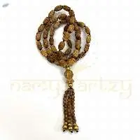 Radha Imprints Tulsi  with Carnelian Necklace
