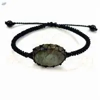 Handmade Cabochon Opal Gemstone Bracelet
