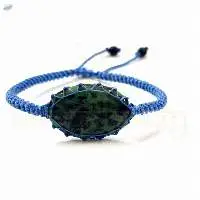 Handmade Ruby Zoisite Gemstone  Bracelet