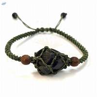 Handmade Black Onyx Gemstone Bracelet
