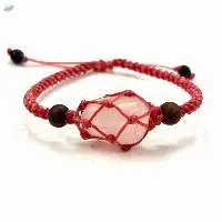Handmade Rose Quartz Gemstone Bracelet,