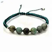 Handmade 8mm African Gemstone Bracelet