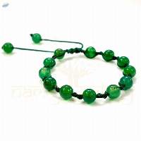 Handmade 8mm Green Aventurine Gemstone Bracelet