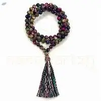Handmade Ruby Zoisite Gemstone Necklace