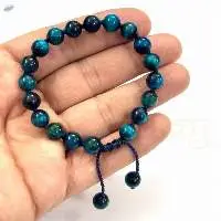Blue Tiger Eye Hand-Knotted Protection Bracelet