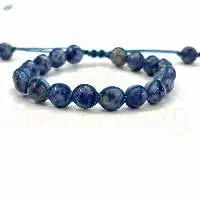 Sodalite Hand-Knotted Healing Bracelet