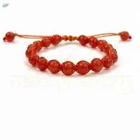 Carnelian Hand-Knotted  Healing Bracelet