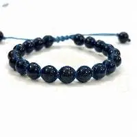 Black Onyx Hand-Knotted  Healing Bracelet