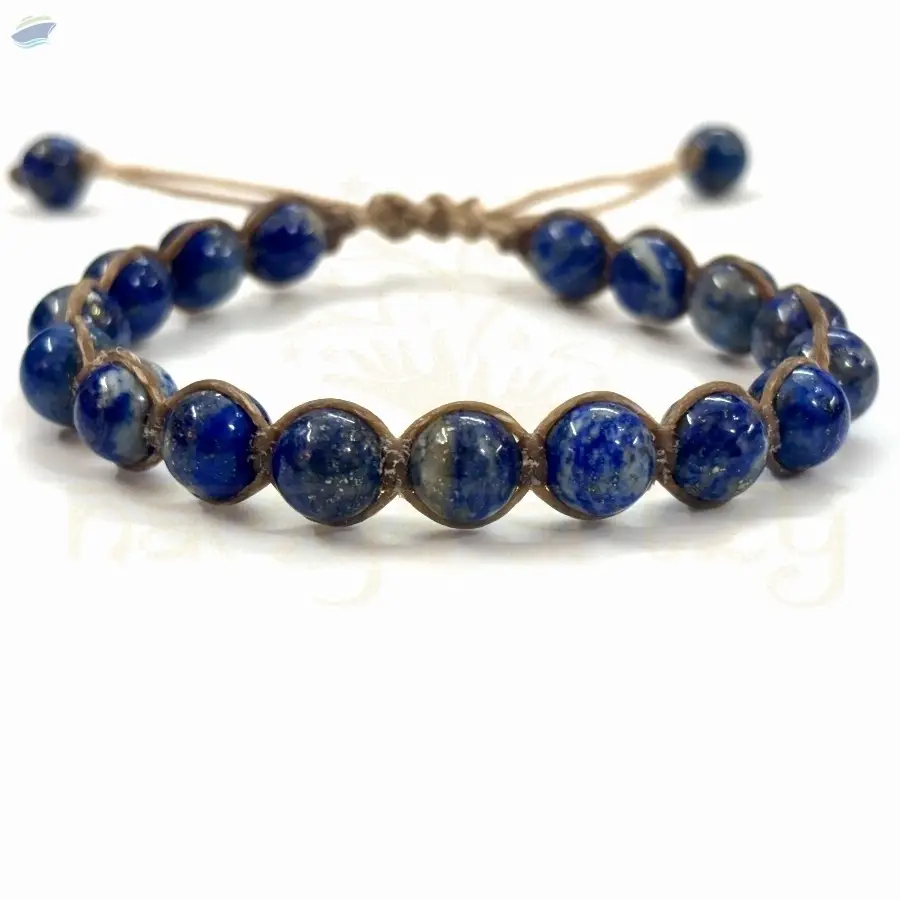 Lapis Lazuli Hand-Knotted Healing Bracelet