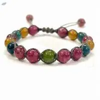 Tourmaline Hand-Knotted  Healing Bracelet
