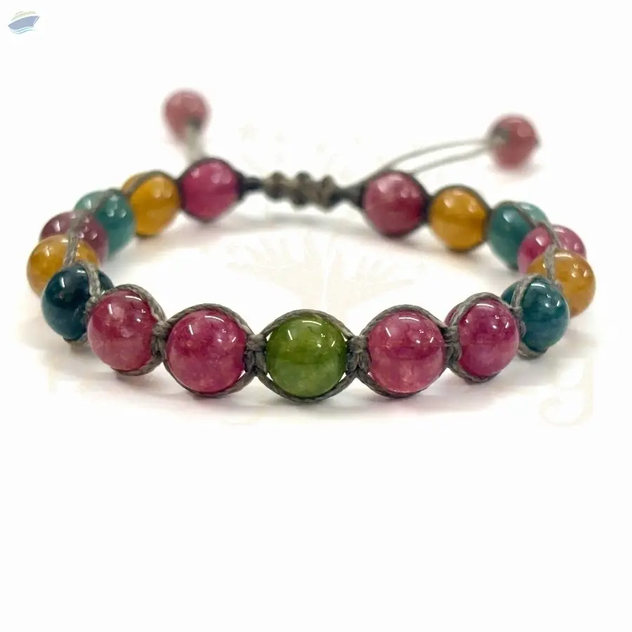 Tourmaline Hand-Knotted  Healing Bracelet