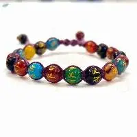 Om Mani Padme Hand-Knotted Healing Bracelet