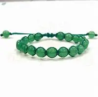 Green Jade Hand-Knotted Healing Bracelet