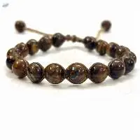 Tiger Eye Hand-Knotted Healing Bracelet