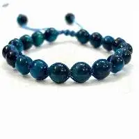 Blue Tiger Hand-Knotted Healing Bracelet