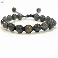 Labradorite Hand-Knotted Healing Bracelet