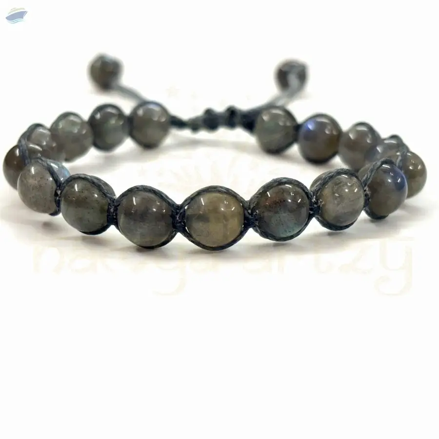 Labradorite Hand-Knotted Healing Bracelet