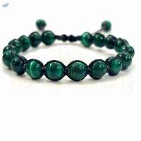 Malachite Hand-Knotted Healing Bracelet
