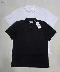 Men's Short Sleeve Solid Basic Polo Shirt