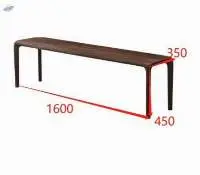 5855 Indoor Bench