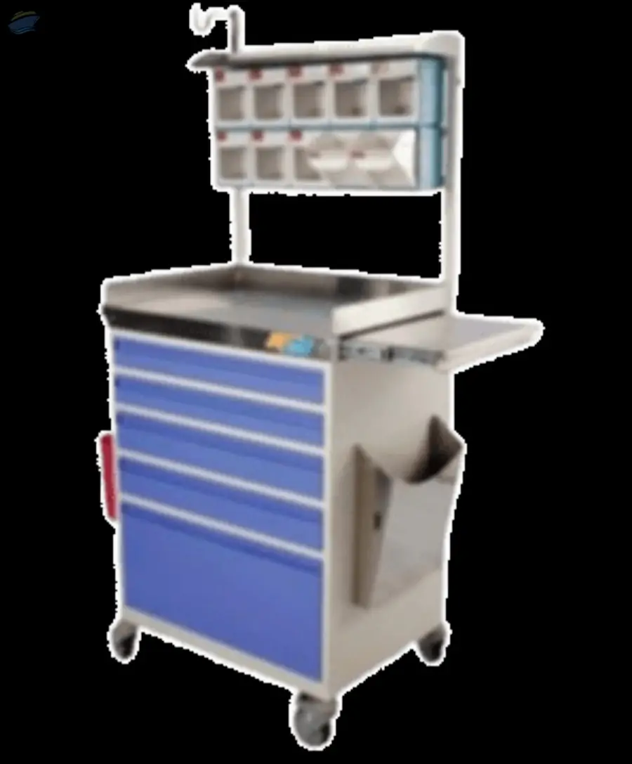 Drug Dispensing/trauma Care Trolley by Manarti Exports. Supplier from