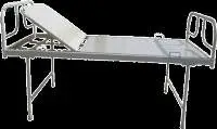 Ward Bed With Backrest On Ratchet