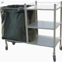 Linen Trolley With Shelves Deluxe