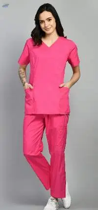Seam On Indi Rose Doctor Scrub Set