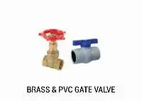 Brass & PVC Gate Valve