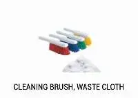 Cleaning Brush, Waste Cloth
