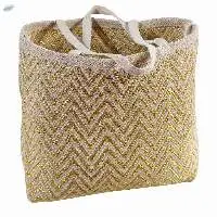 Jute Cotton With Lurex Bag