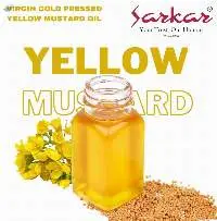 Virgin Cold Pressed Yellow Mustard Seed Oil