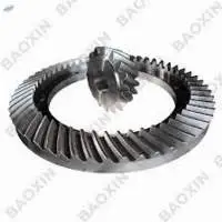 Spiral Gear In Reeling Machine