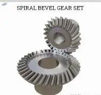 Spiral Bevel Gear in Reeling Machine