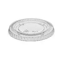 PET Plastic Lid for 2 oz. Souffle, Portion Cup