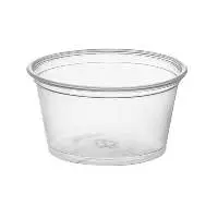 3.25 oz. Clear PP Souffle Cup Portion Cups