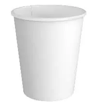 12 oz Disposable White Paper Hot Cups