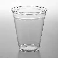 12 oz. Clear Disposable PET Plastic Cold Cups 