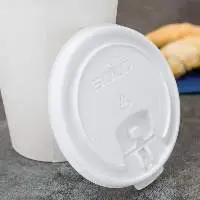 Plastic Tab Lid White 1000/Case