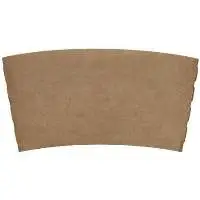 Kraft Hot Cup Sleeves For 8 Oz. Cups