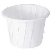 0.75 oz. White Paper Souffle Cups