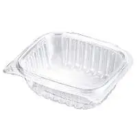 48 oz. Clear Hinged Deli Container